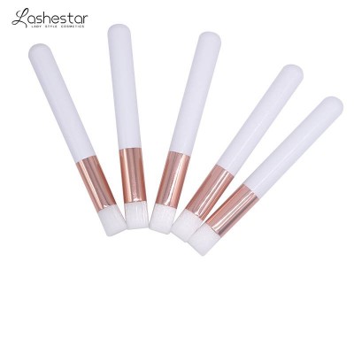 private white handel lash extension cleanser brush lash brush mascara for brush for lash