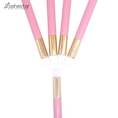 ladystyle private label eyelash shampoo cleanser resin brush for lashes